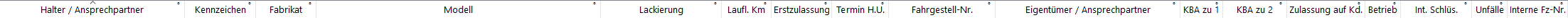Kopfzeile