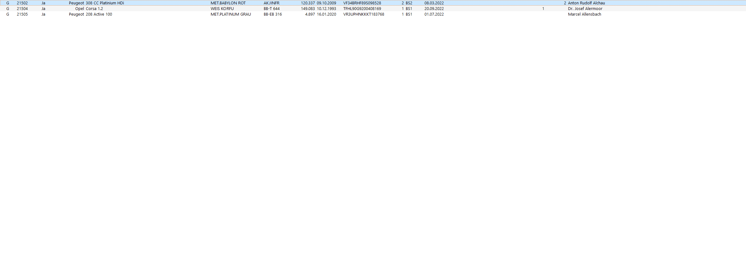 Liste